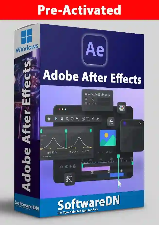 Adobe After Effects 2024 Pre-Activated Free Download-SoftwareDN