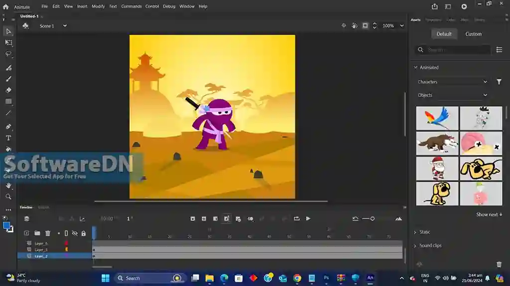 Adobe Animate 2024 Pre-Activated Download-SoftwareDN