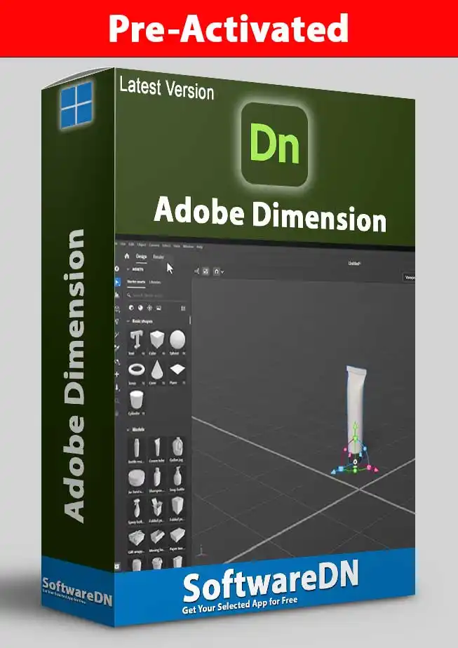 Adobe Dimension 2024 Pre-Activated Free Download-SoftwareDN