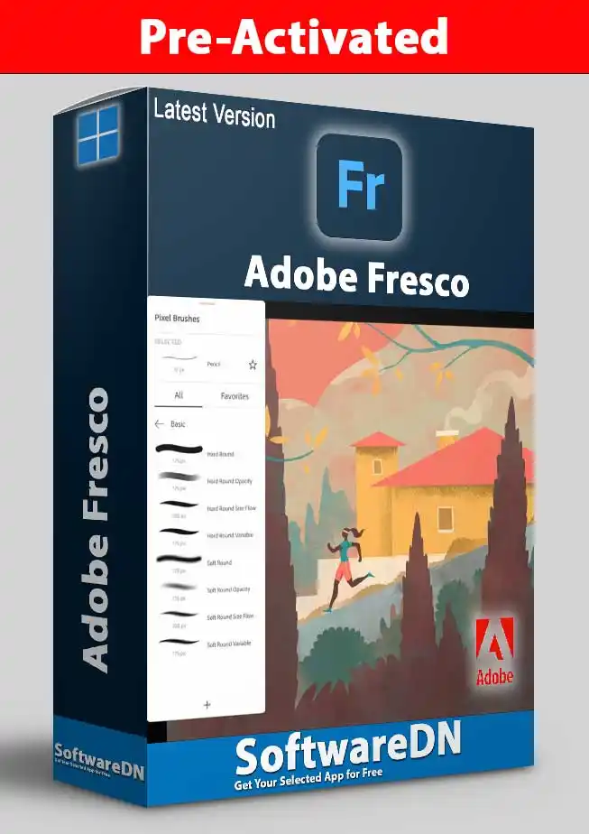 Adobe Fresco 2024 Pre-Activated Download - SoftwareDN