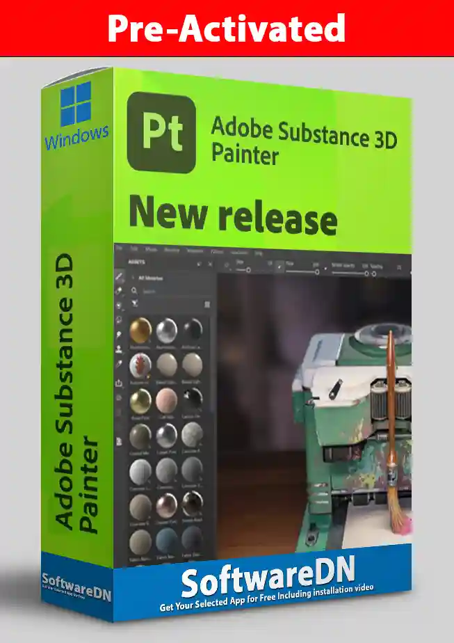 Adobe Substance 3D Painter v10.0.0.3640 Pre-Activated Free Download-SoftwareDN