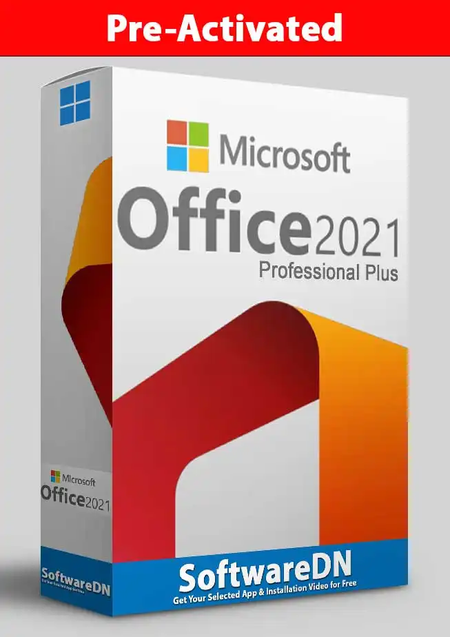 Microsoft Office 2021 Professional Plus Pre-Activated Free Download-SoftwareDN