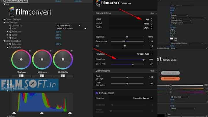 FilmConvert Nitrate for Ae & Pr Pro-FilmSoft