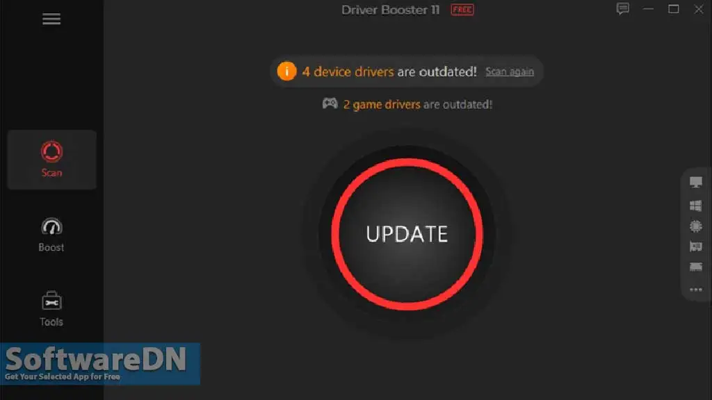 IObit Driver Booster Pro Free Download-SoftwareDN