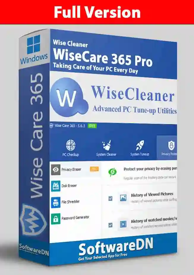 Wise Care 365 Pro Download Free - SoftwareDN