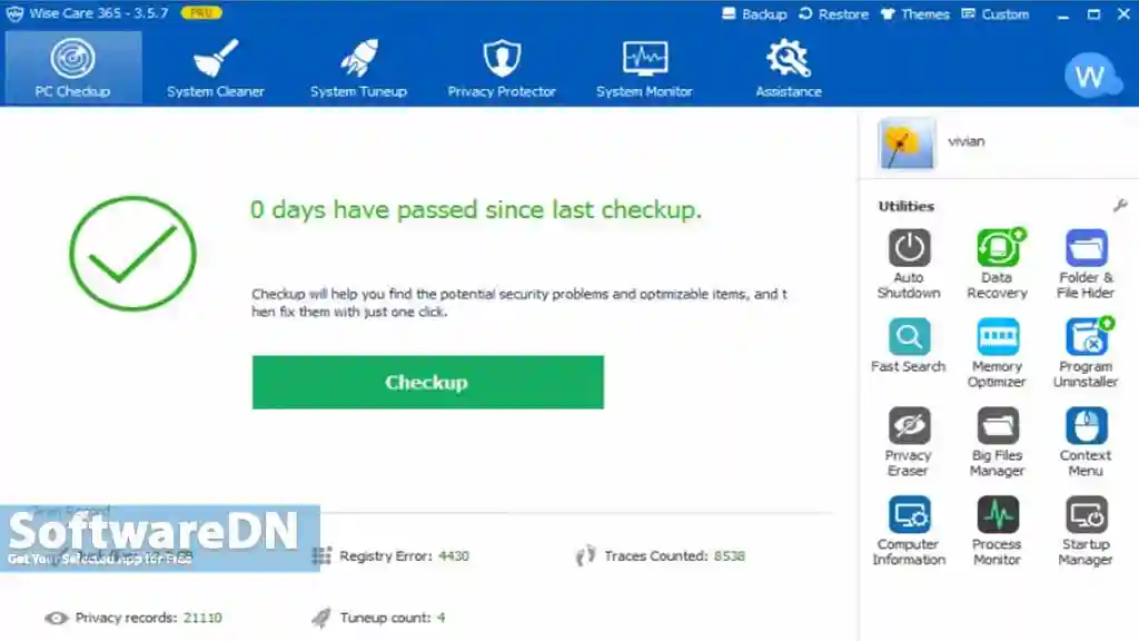 Wise Care 365 Pro Free Download - SoftwareDN 