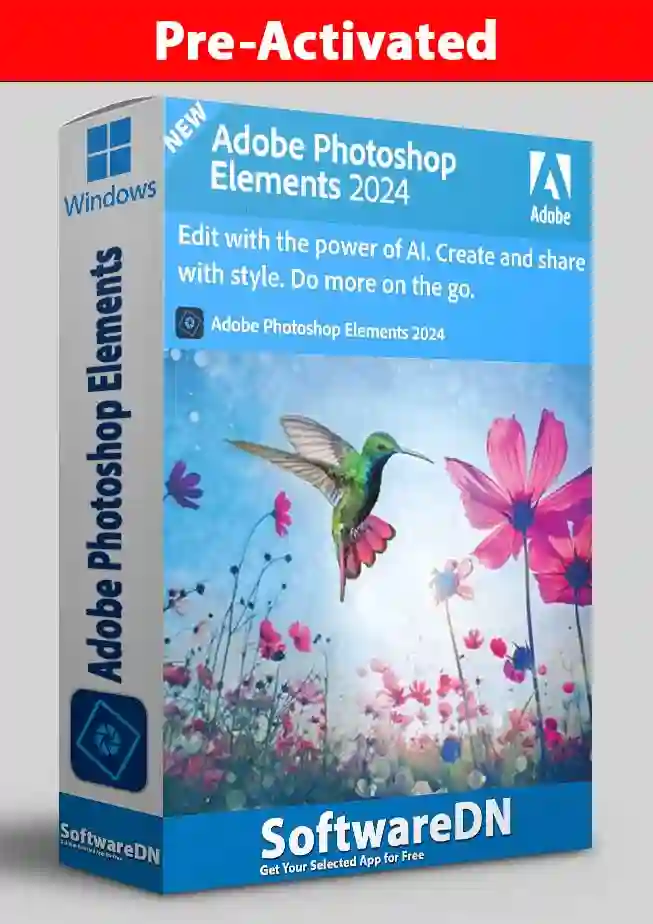 Adobe Photoshop Elements 2024 Download Free -SoftwareDN