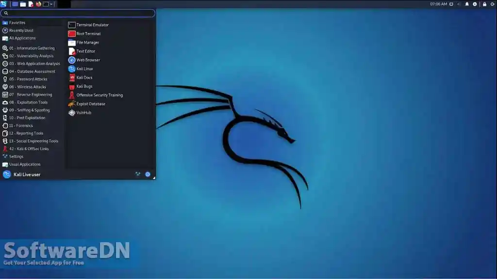 Kali Linux Free Download 2024.2-SoftwareDN.com