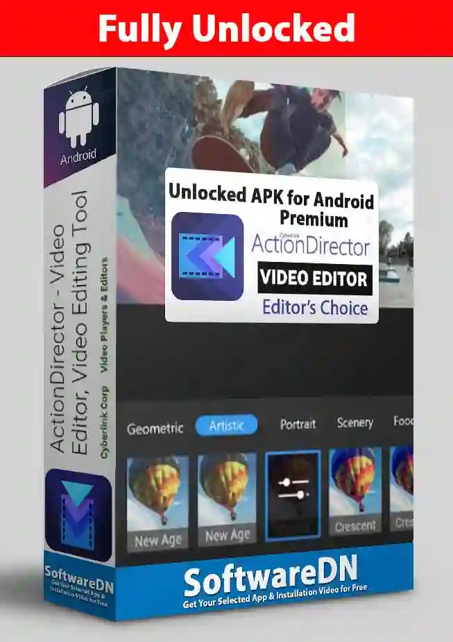 ActionDirector MOD APK 7.12.2 (Fully Unlocked) for Android Free Download-SoftwareDN