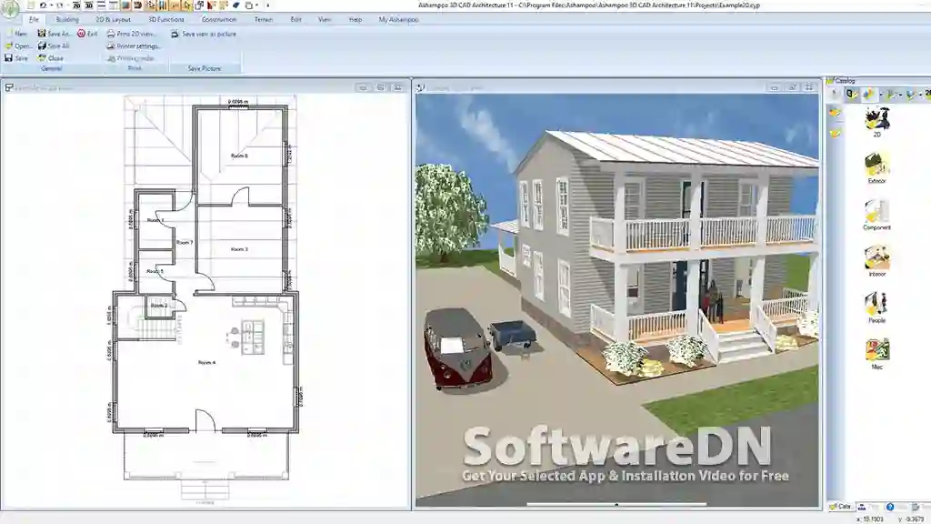 3D CAD Architecture 11 Download Free-SoftwareDN