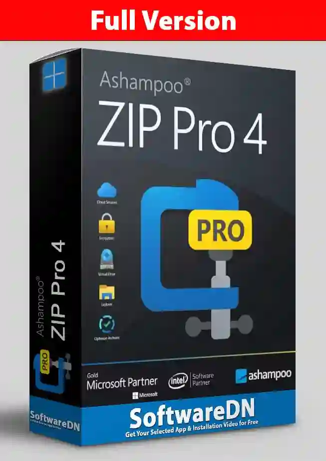 Ashampoo ZIP Pro 4.50.01 Multilingual Free Download- SoftwareDN