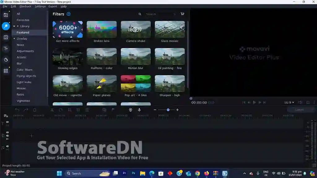 Movavi Video Editor Plus Free Download -SoftwareDN