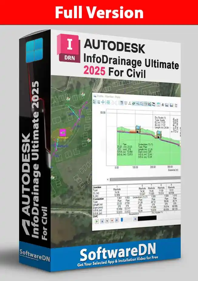 Autodesk InfoDrainage Ultimate 2025 For Civil Free Download - SoftwareDN