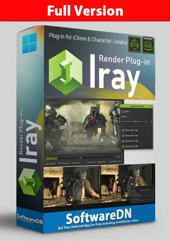 Iray Render Plug-In for iClone and Character Creator Free Download - SoftwareDN