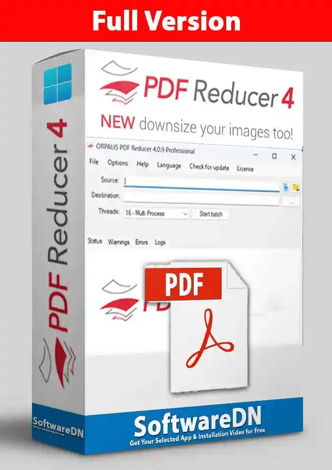 ORPALIS PDF Reducer Professional 4.0.9 Free Download - SoftwareDN